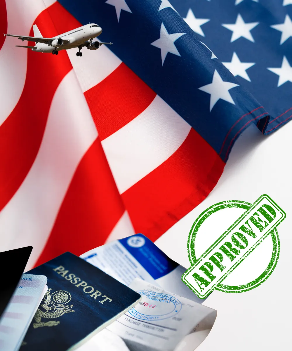 Imagem ilustrativa para o artigo Quais são os tipos de visto americano? da Genuína Conexão